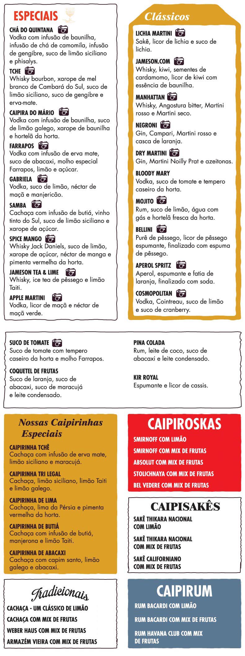 Bebidas Quintana
