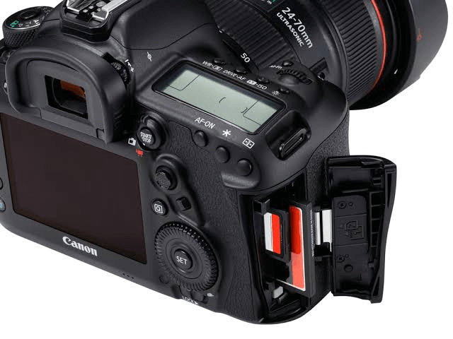 What Cards Fit in Canon EOS 5D Mark IV - NoKishiTa Camera